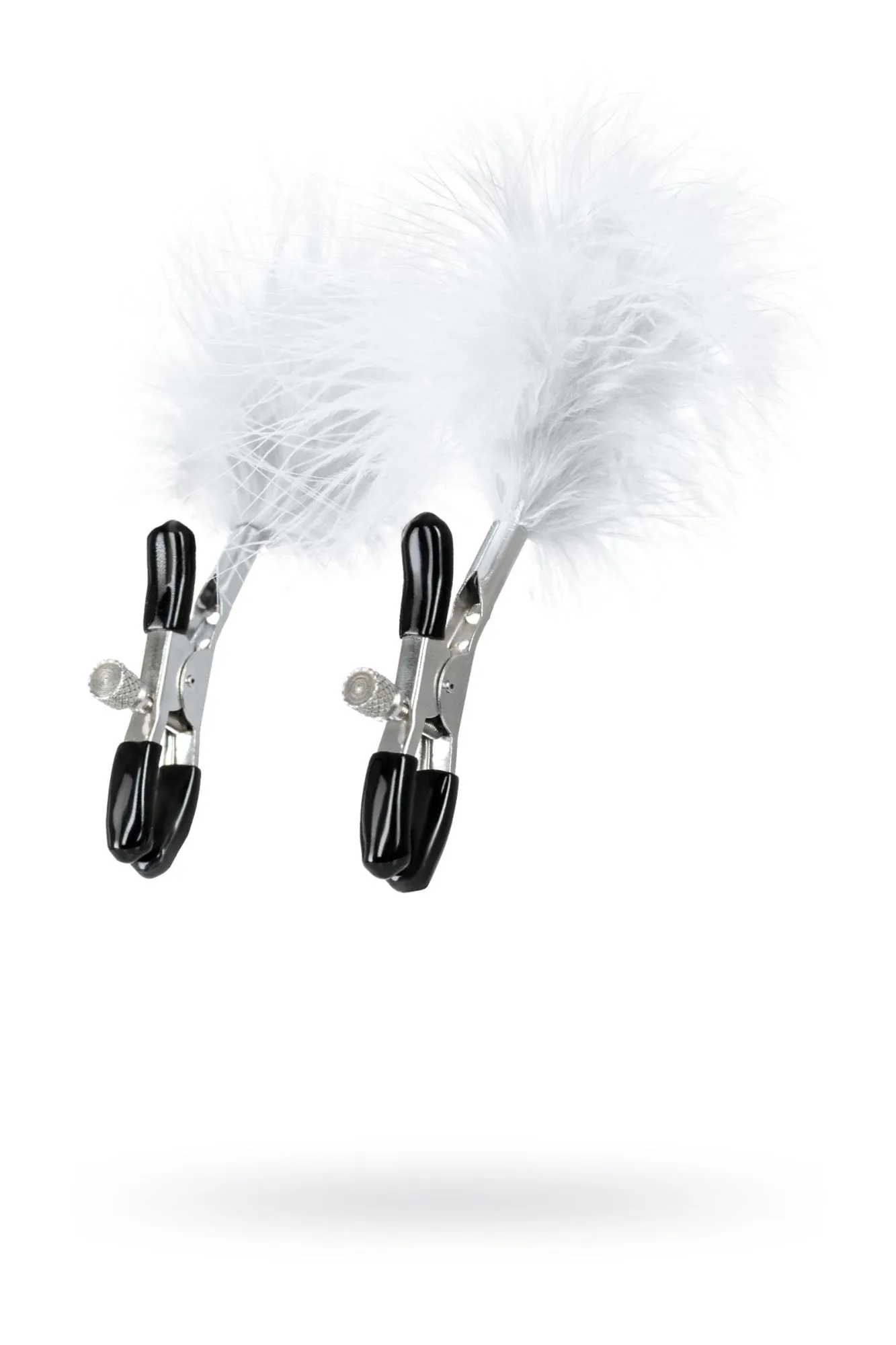 зажимы для сосков toyfa theatre, металл с пухом в Сочи