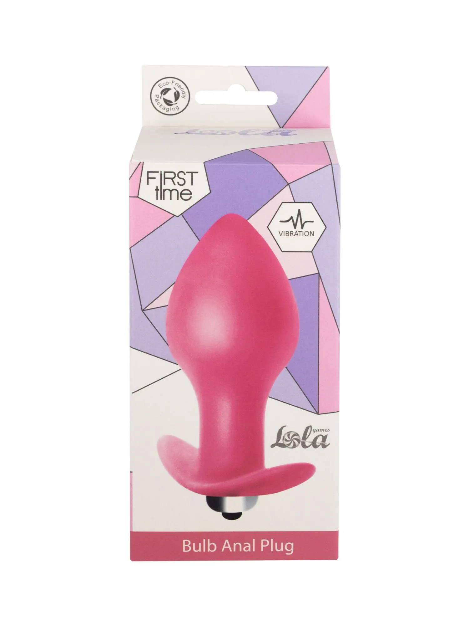 анальная пробка с вибрацией bulb anal plug pink (батарейки ааа) 5006-01lola в Сочи