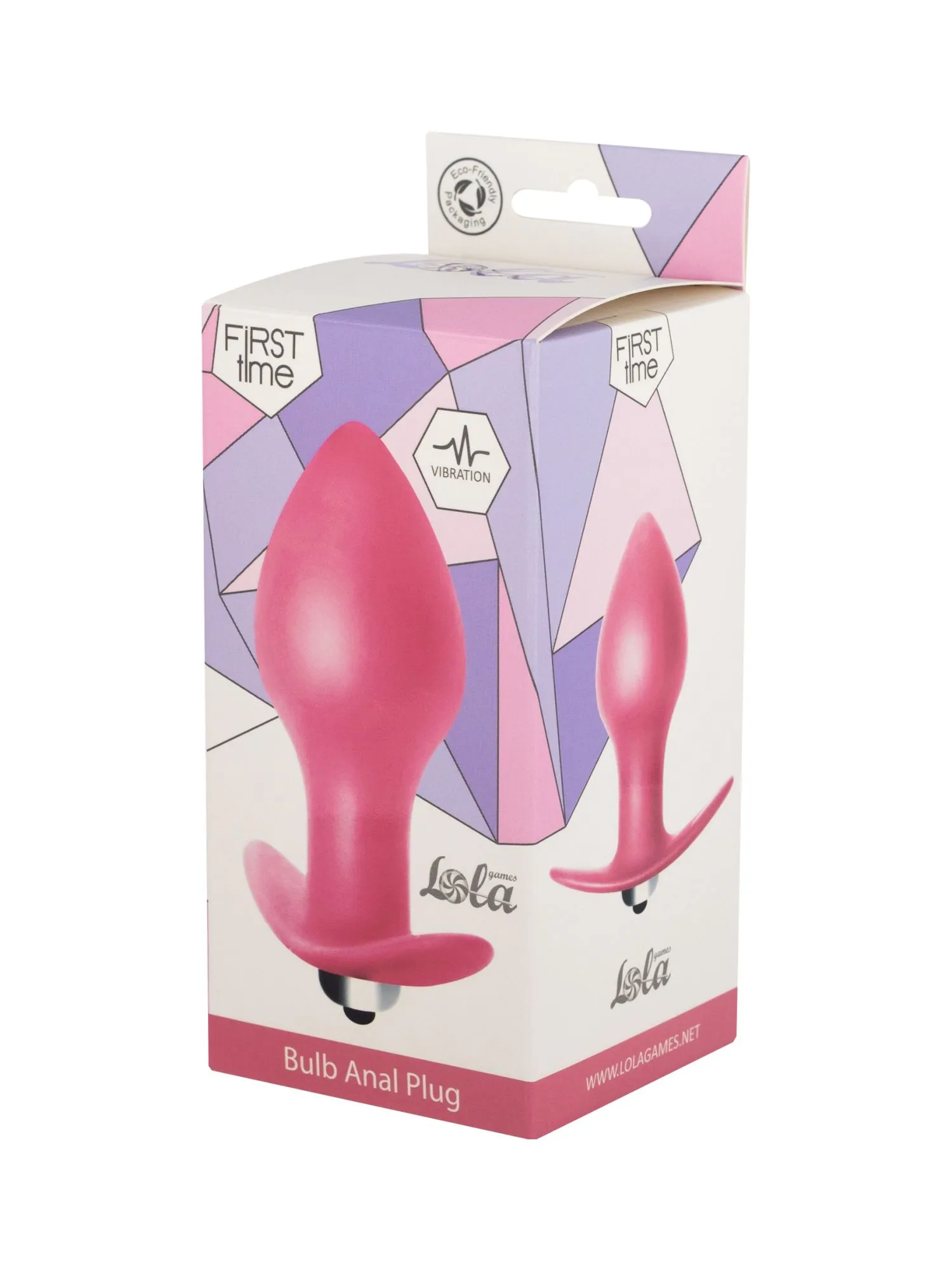 анальная пробка с вибрацией bulb anal plug pink (батарейки ааа) 5006-01lola в Сочи