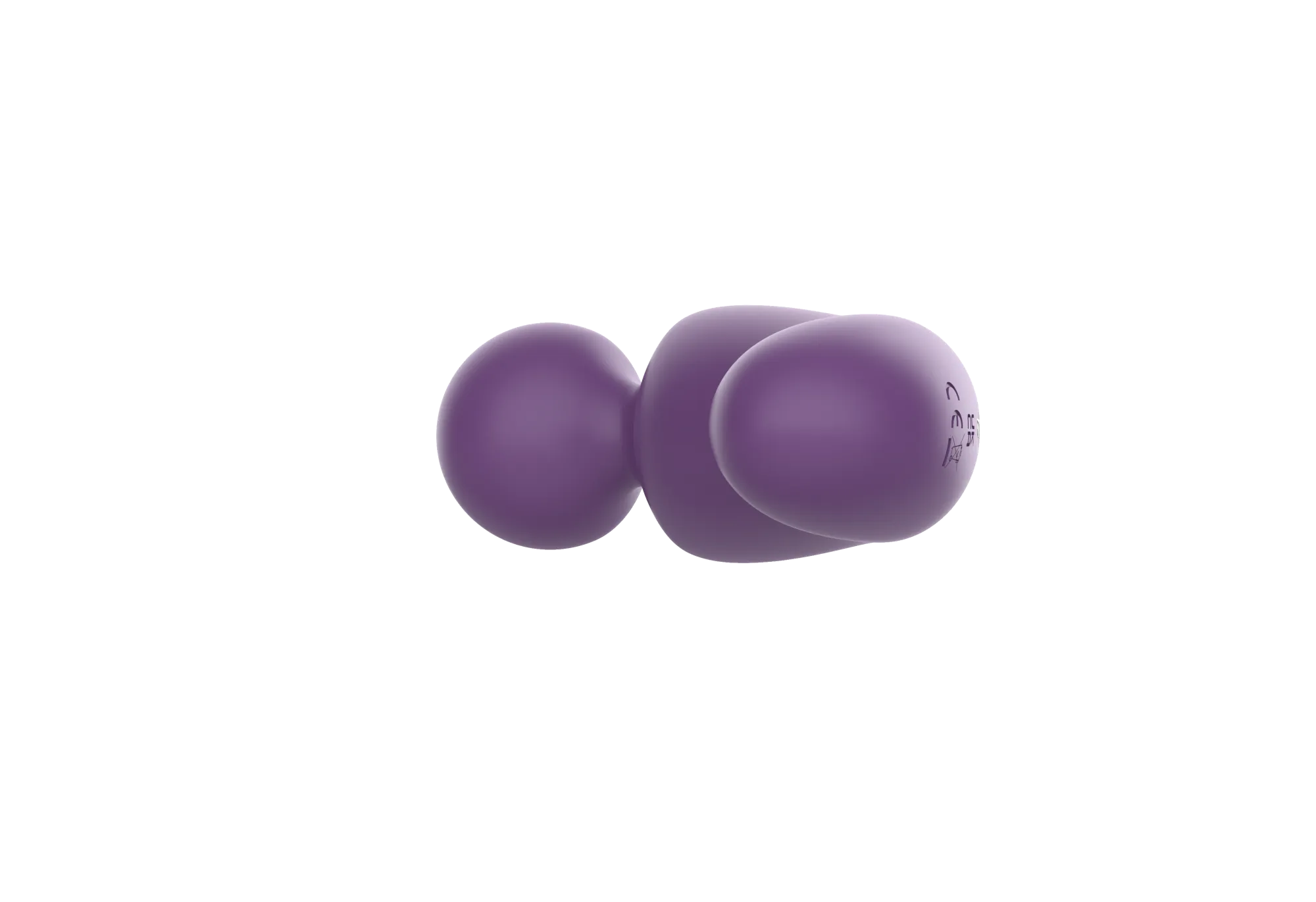 вибратор- вонд с изогнутым корпусом secwell sw24125-purple в Сочи