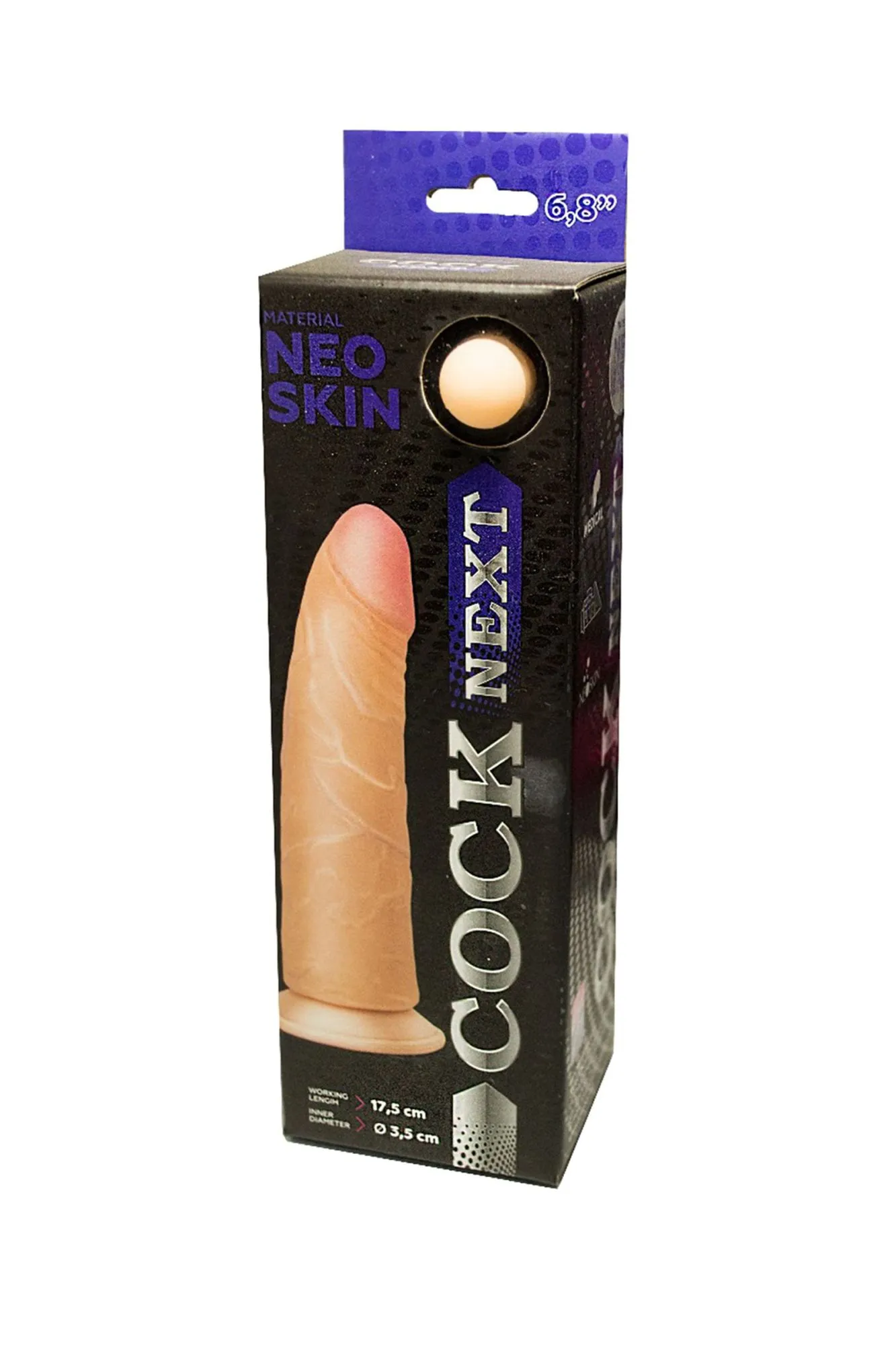 фаллоимитатор cock next lovetoy, tpr, телесный, 19 см в Сочи