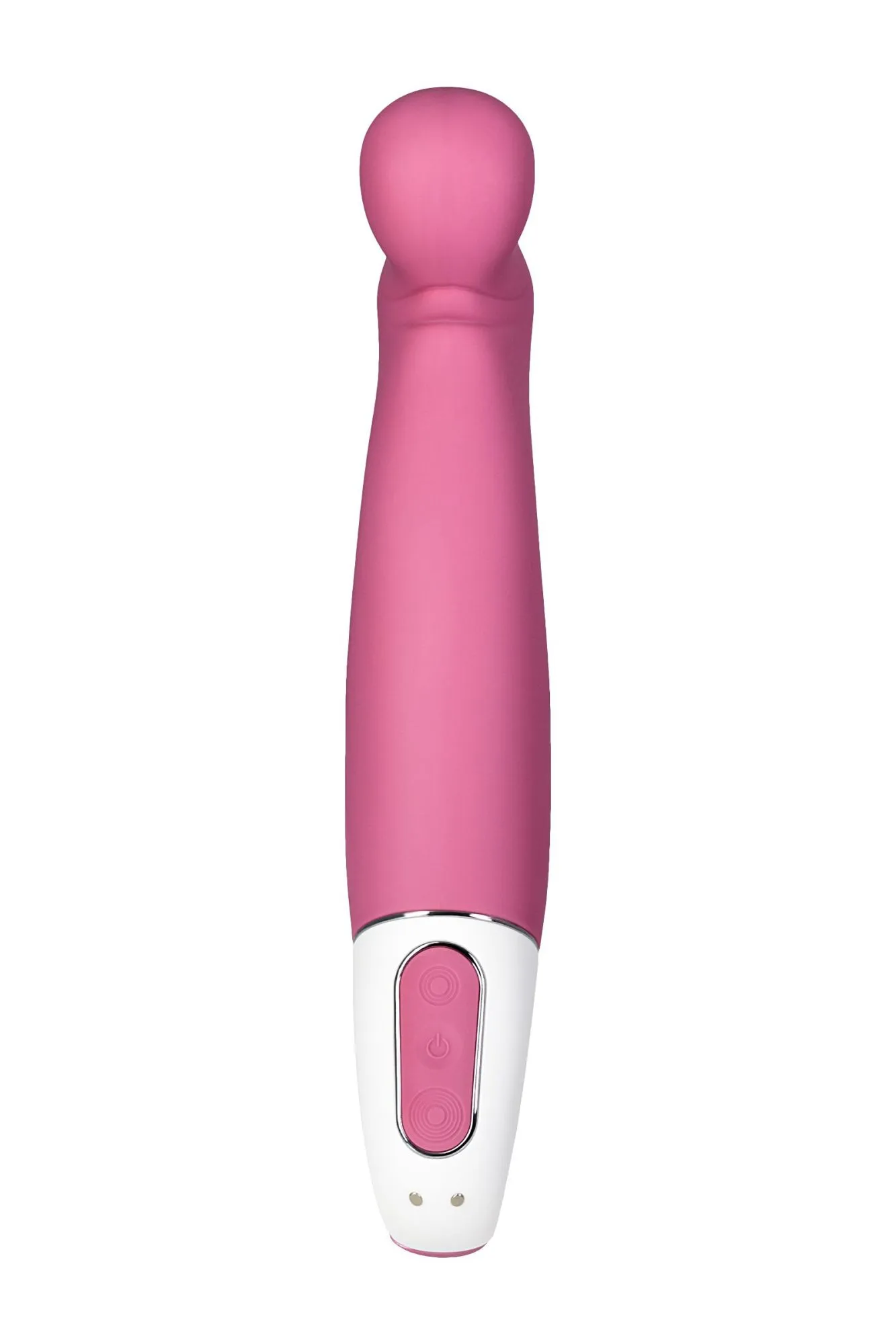 нереалистичный вибратор satisfyer vibes petting hippo, силикон, красный, 22,9 см. в Сочи