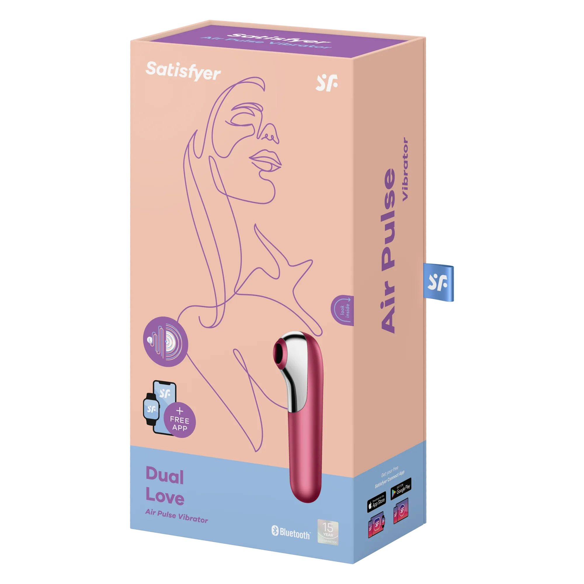 вакуумный массажер satisfyer dual love pink 003054sa в Сочи