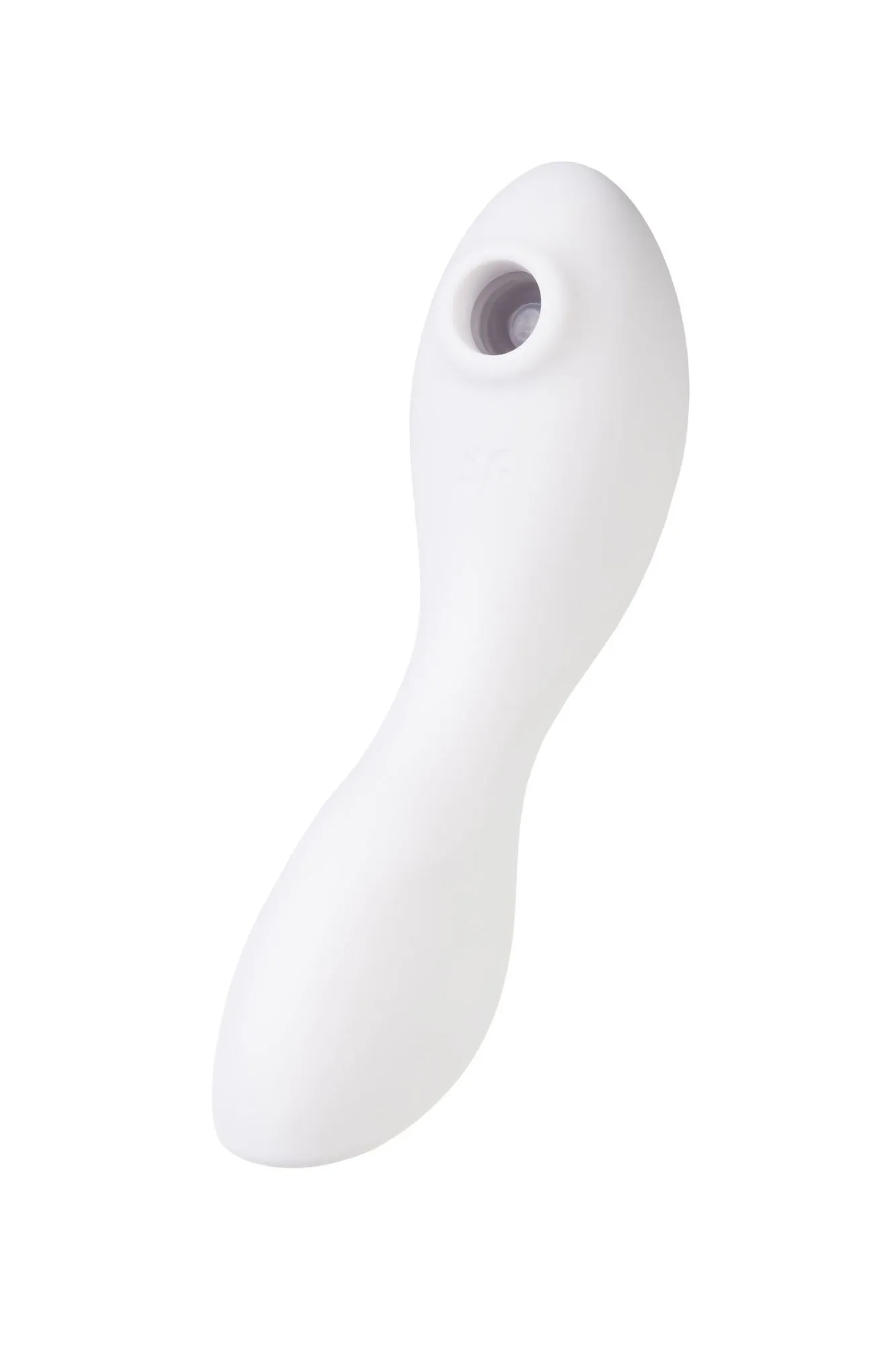 вакуумный стимулятор клитора satisfyer curvy trinity 5+, белый в Сочи