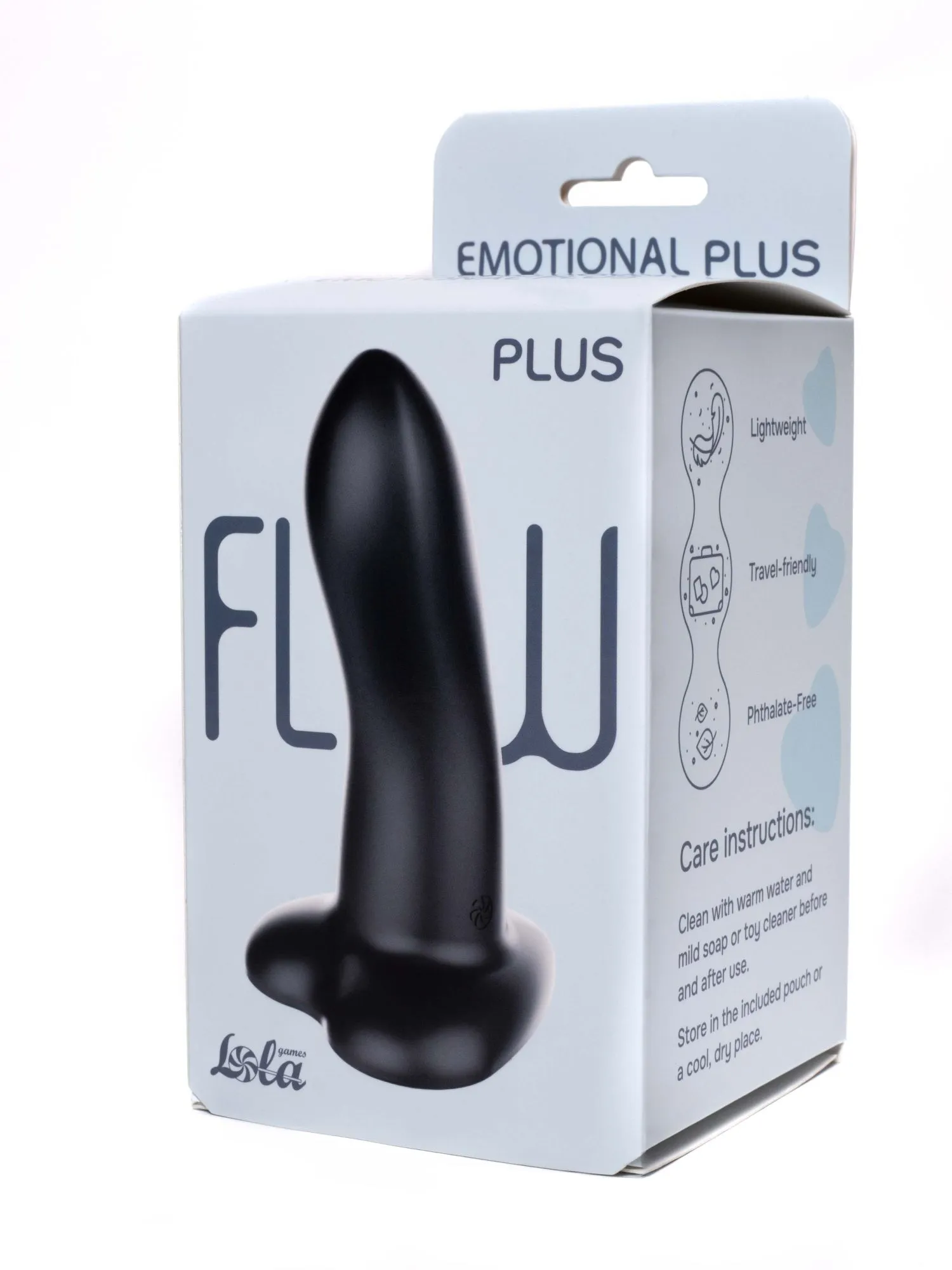 нереалистичный дилдо emotional plus black 2044-04lola в Сочи