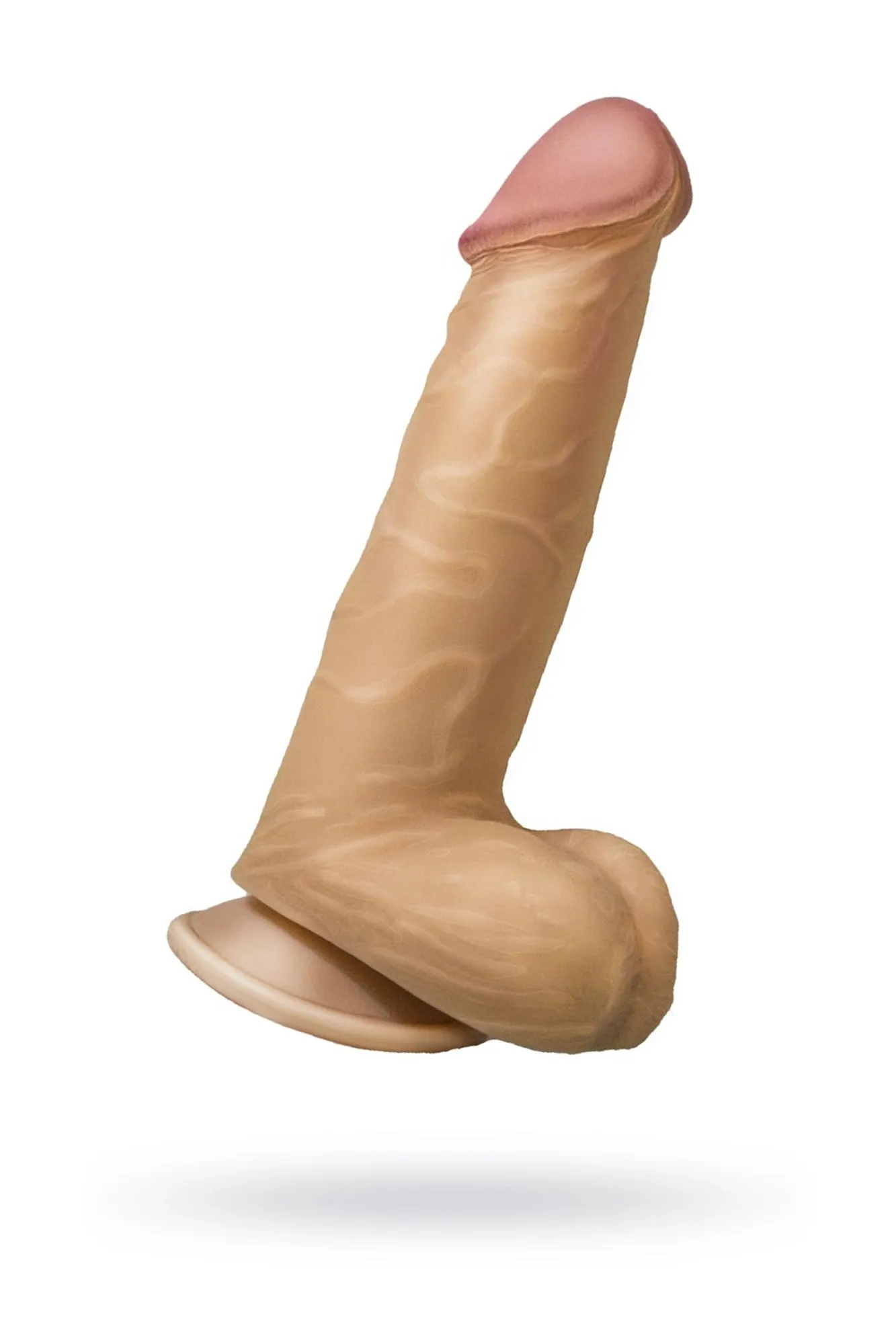 фаллоимитатор неоскин на присоске human copy lovetoy, tpr, телесный, 17 см в Сочи