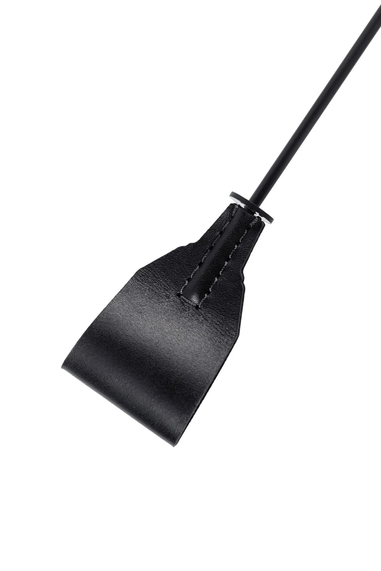 стек pecado bdsm, с металлической рукоятью, натуральная кожа, чёрный в Сочи