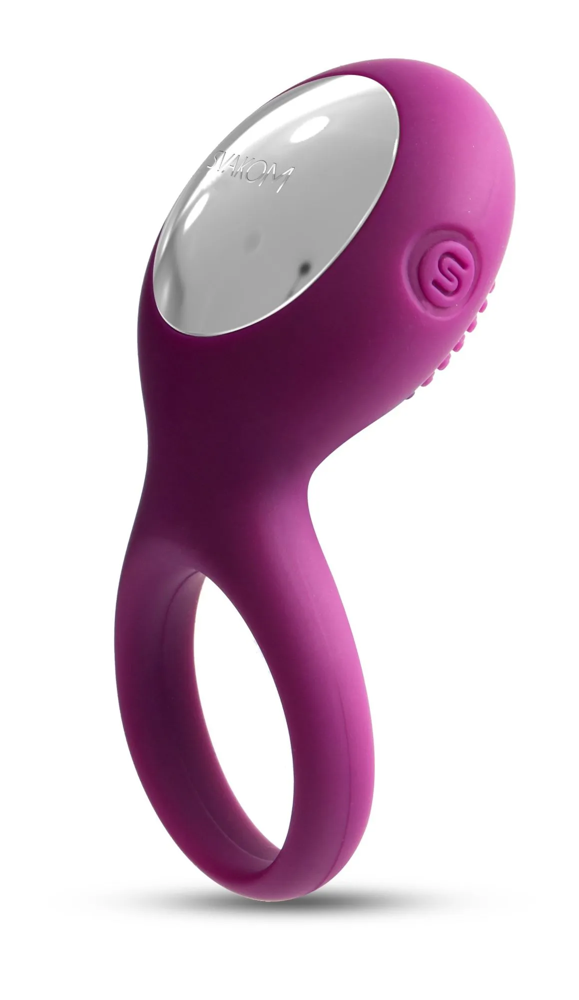 виброкольцо со стимулятором svakom tyler, фиолетовое в Сочи