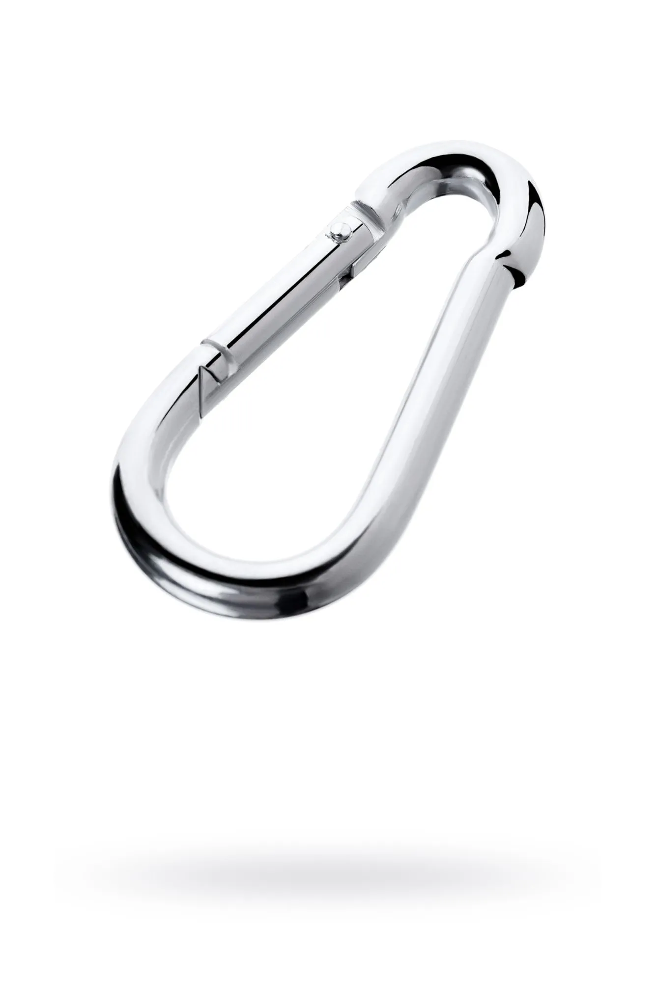 карабин toyfa metal, металл, серебряный, 5 см в Сочи