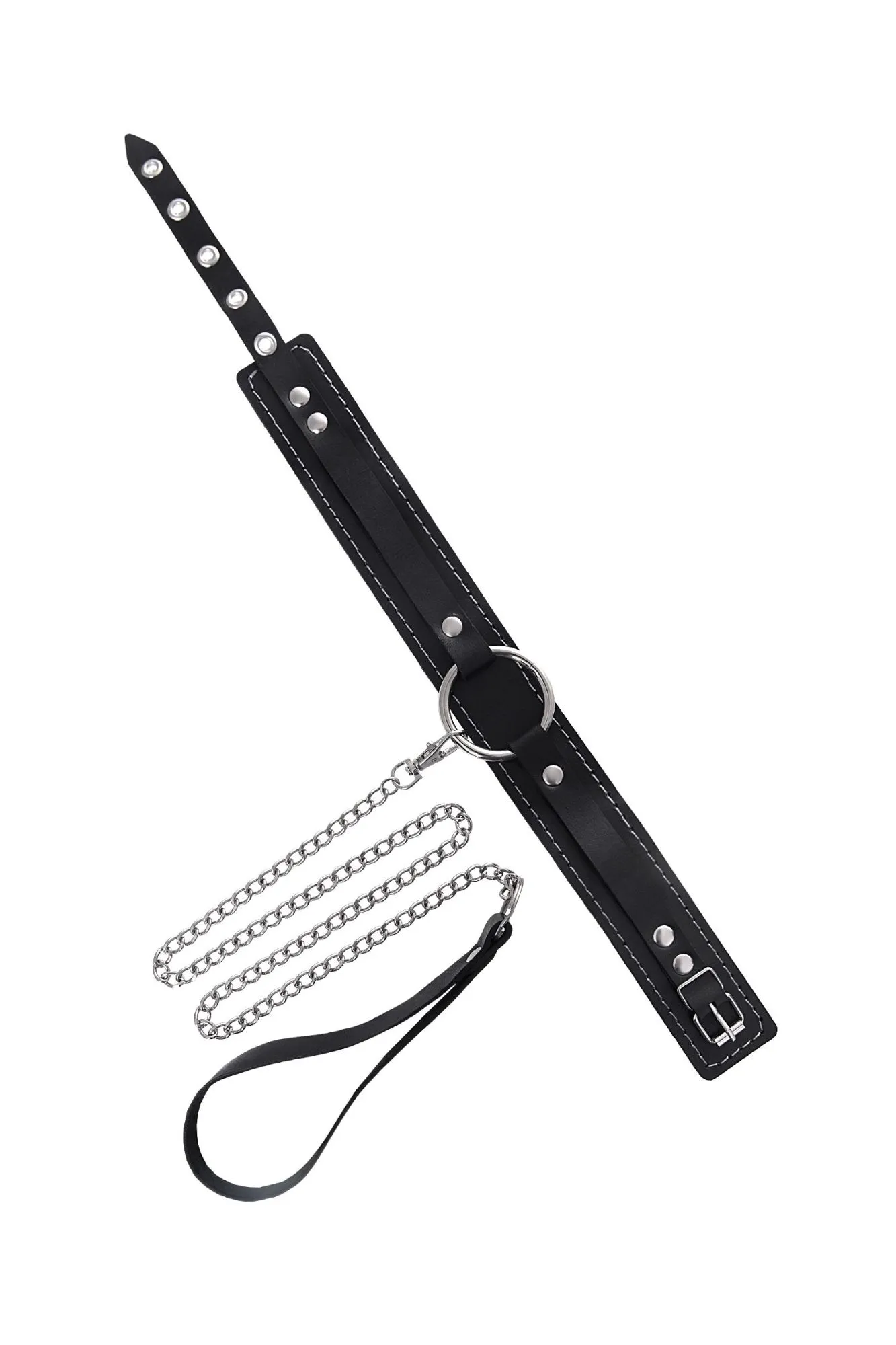 чокер-ошейник pecado bdsm, натуральная кожа, чёрный в Сочи