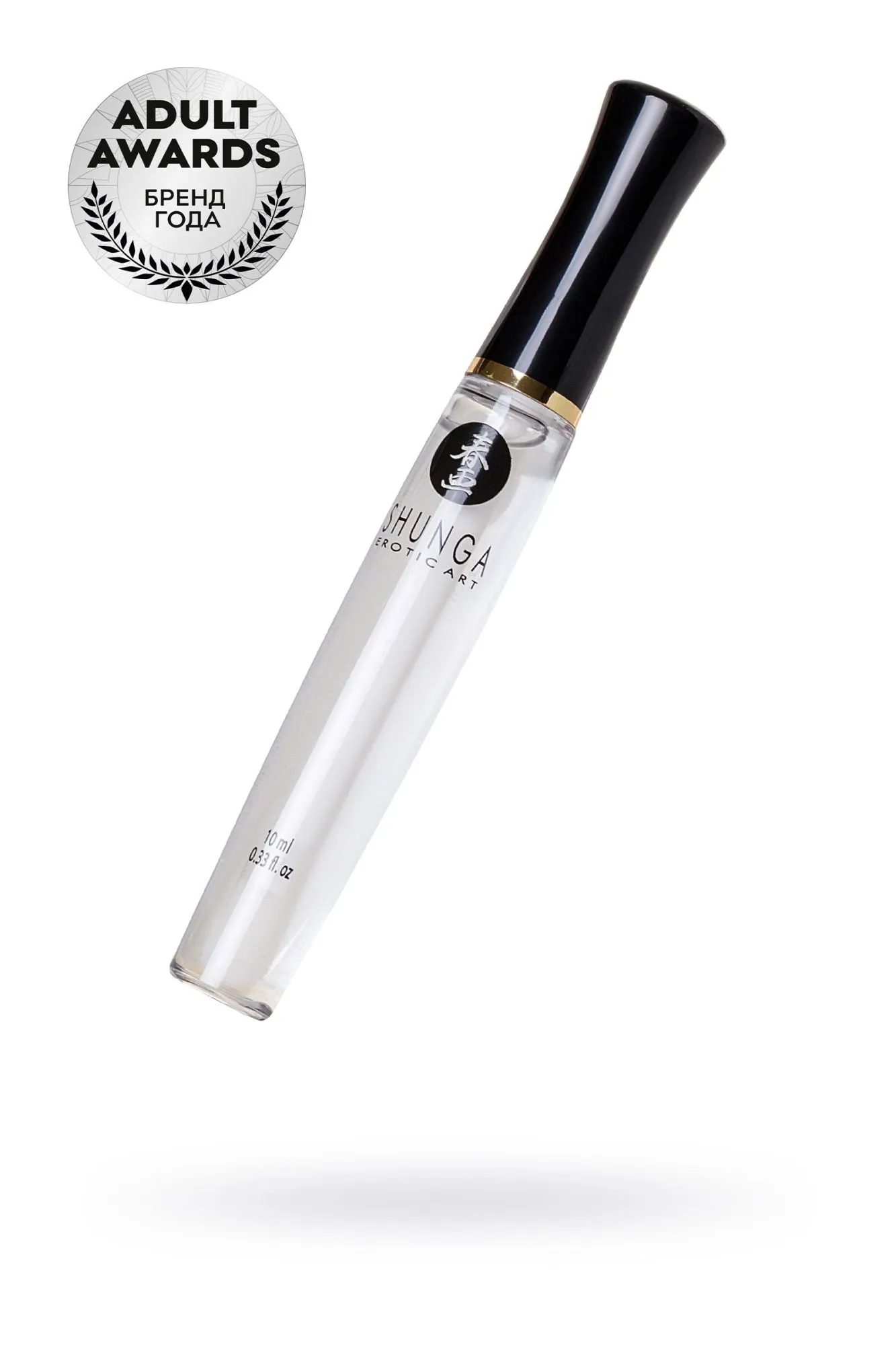 блеск для губ shunga «божественное удовольствие», эффект ледяного огня, клубника и шампанское, 10 мл в Сочи