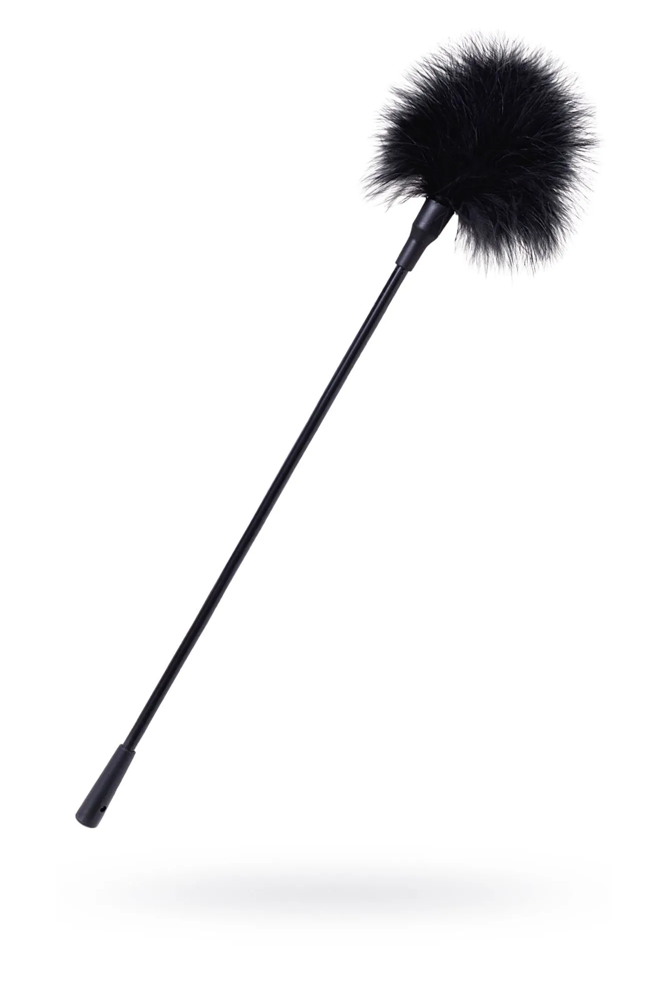 щекоталка toyfa theatre, пух, черная в Сочи