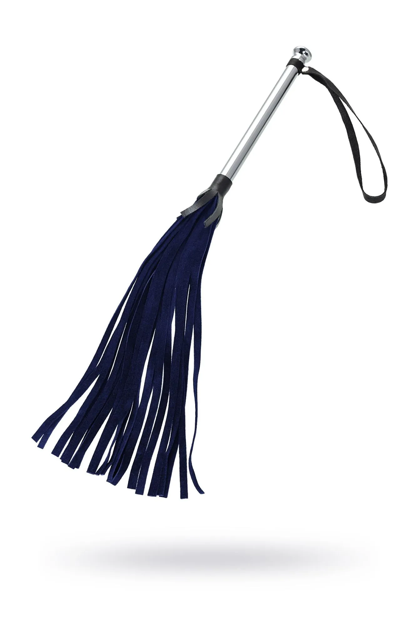 плеть pecado bdsm, «индиго», натуральный велюр, синяя в Сочи