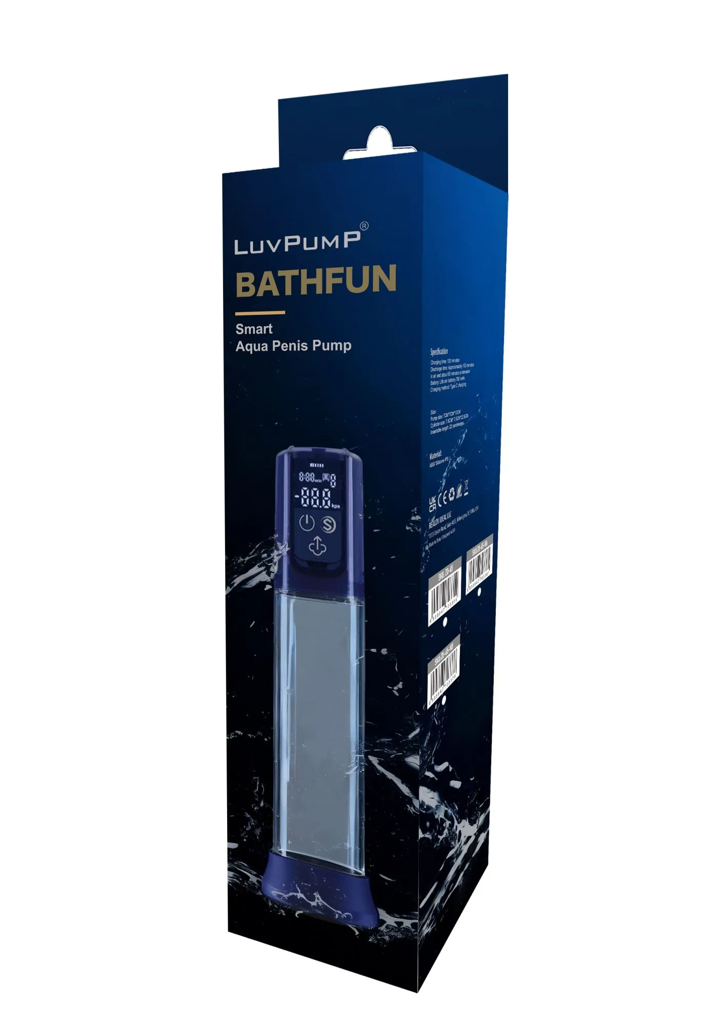 вакуумная помпа realov bathfun pro ai aqua penis pump zd-65-ka в Сочи