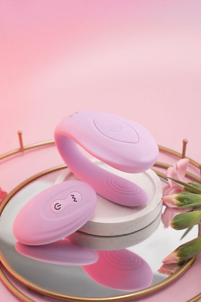 стимулятор для пар pinkrabbit only two, розовый в Сочи
