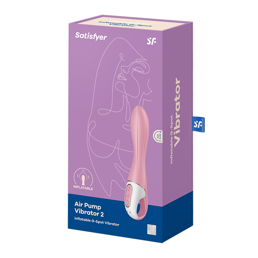 вибратор с функцией расширения air pump vibrator 2 light red 038605sa в Сочи