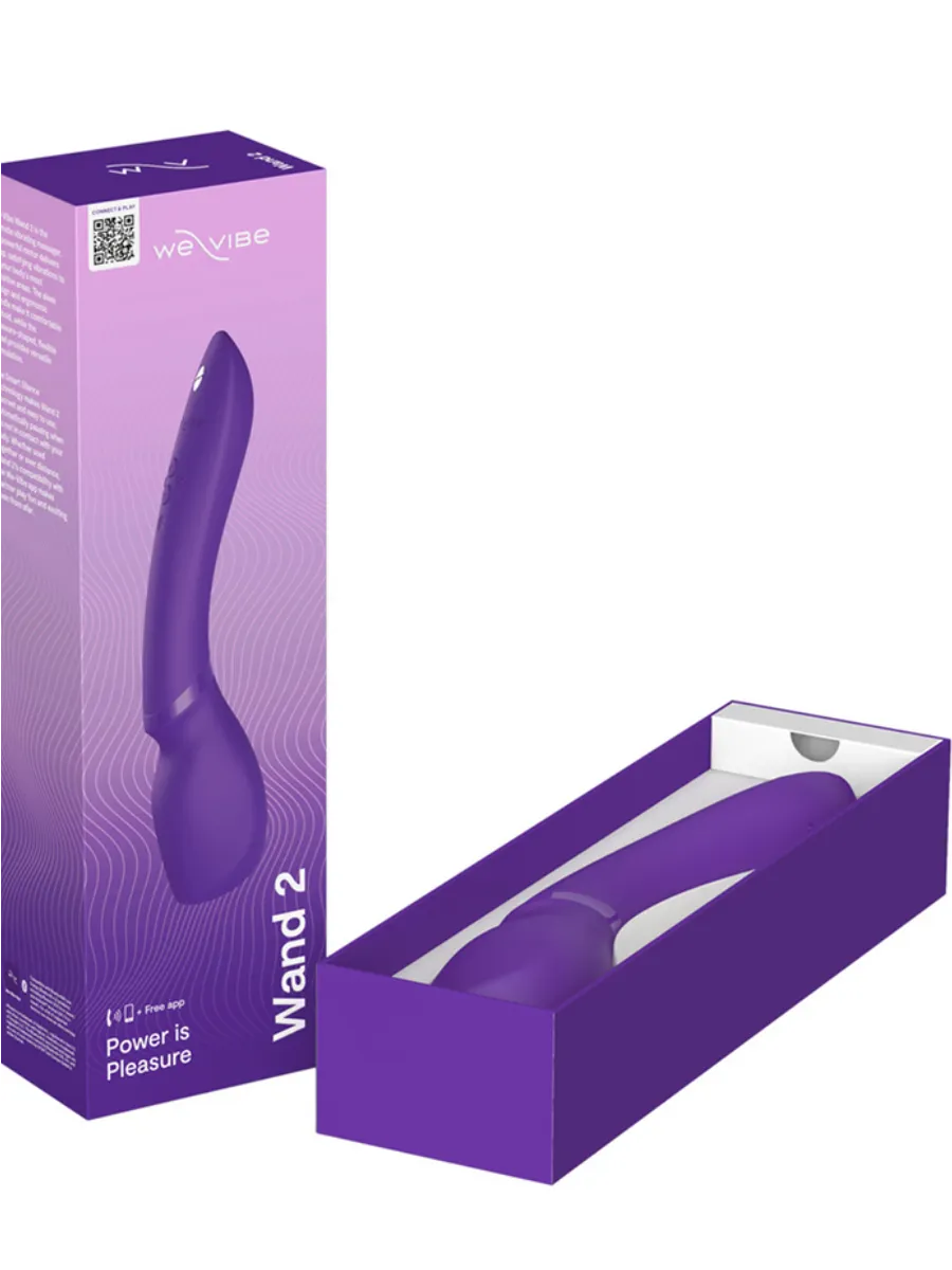 вибростимулятор we-vibe wand 2, фиолетовый в Сочи