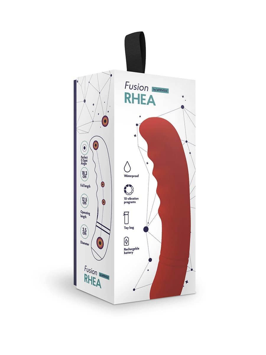 вибратор rhea, красный в Сочи