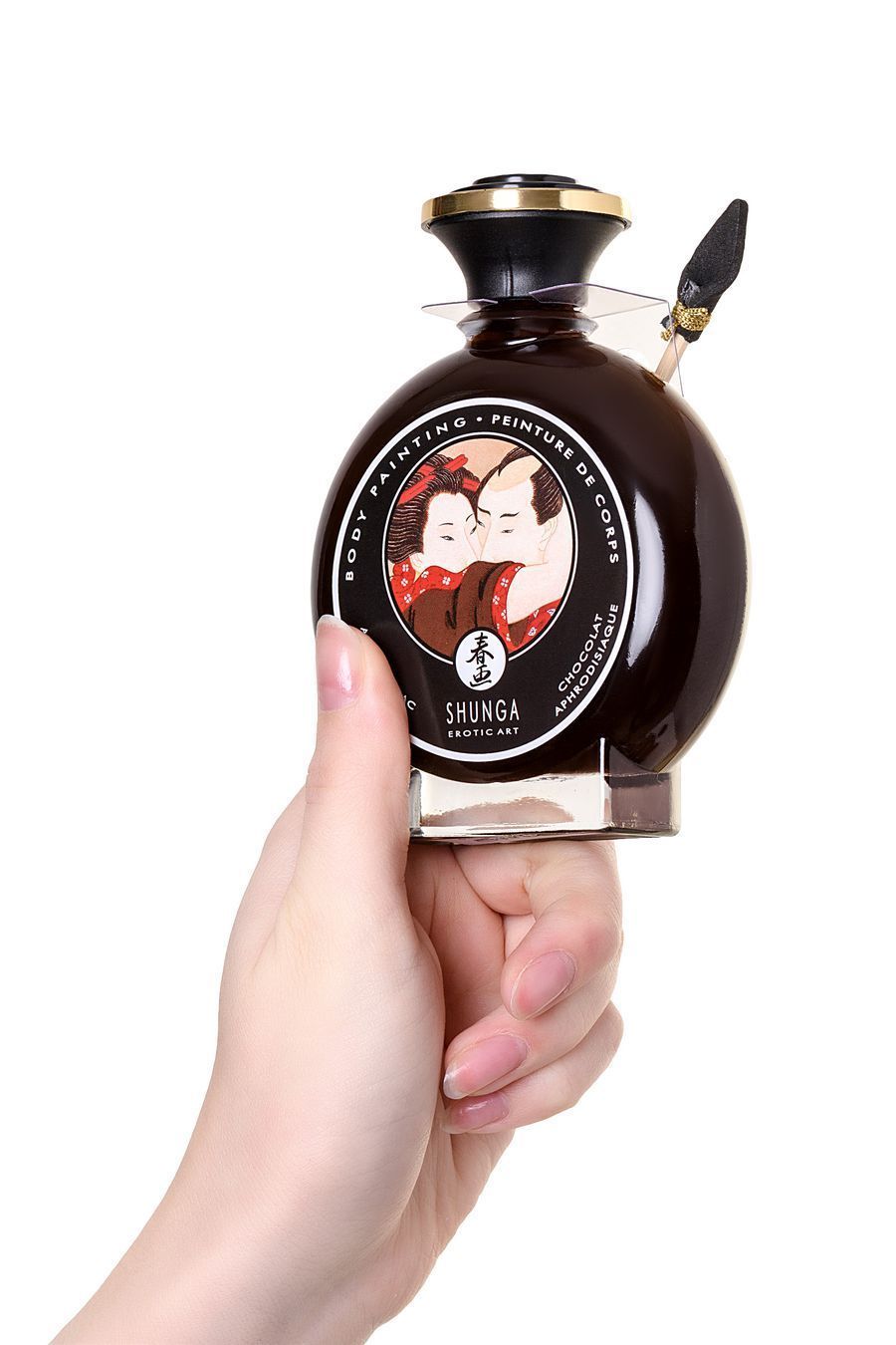 декоративная крем-краска для тела shunga «афродизия. шоколад» (aphrodisiac chocolate), 100 мл в Сочи