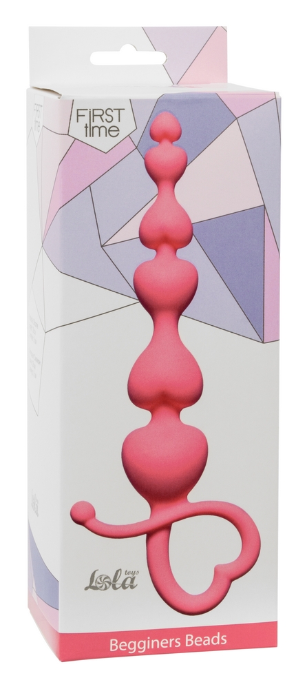 анальная цепочка begginers beads pink 4102-01lola в Сочи