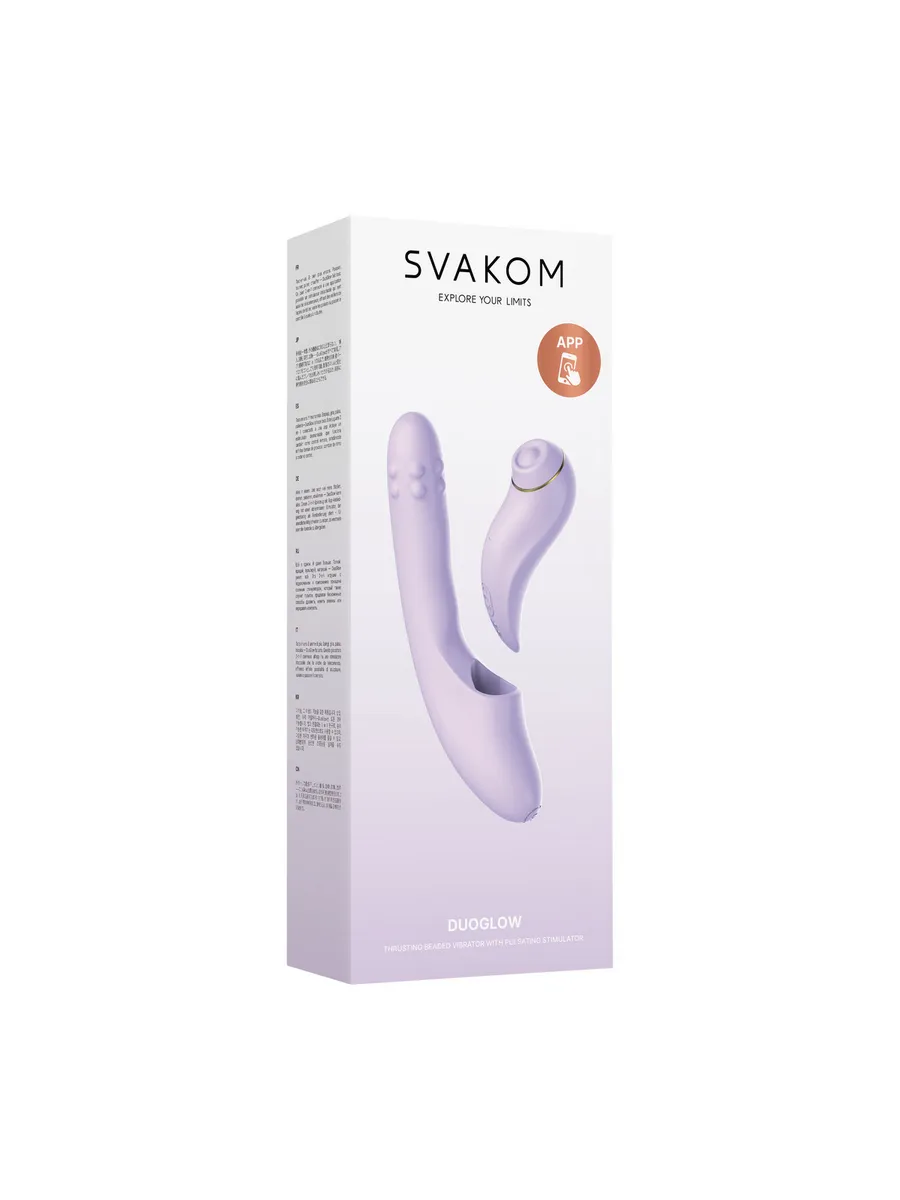 многофункциональный вибростимулятор svakom duoglow в Сочи