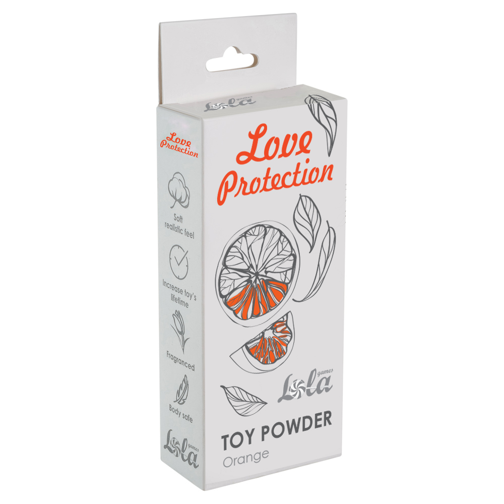 пудра для игрушек ароматизированная love protection orange 15g 1829-00lola в Сочи