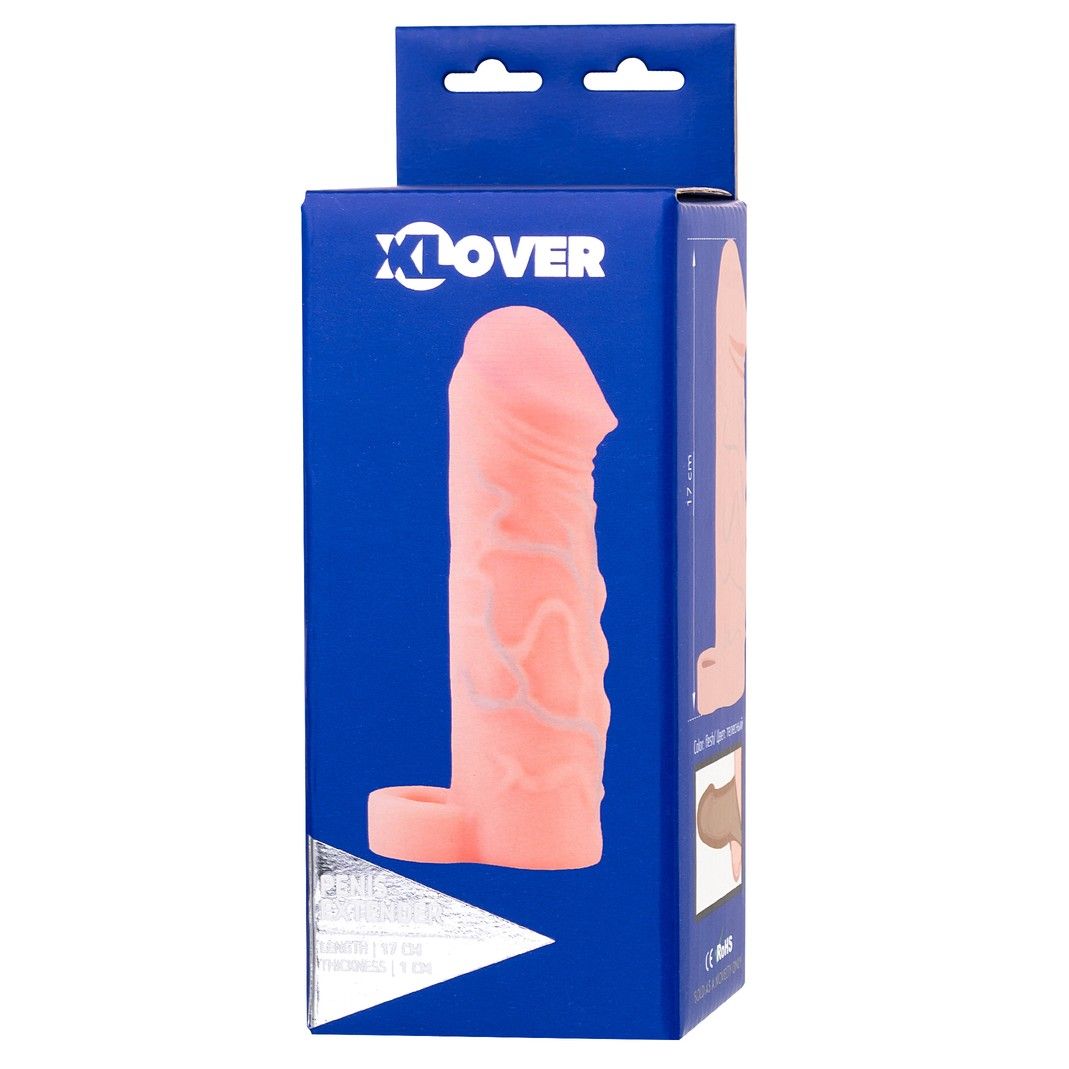 насадка toyfa xlover increase+ для увеличения размера, реалистичная, телесная в Сочи