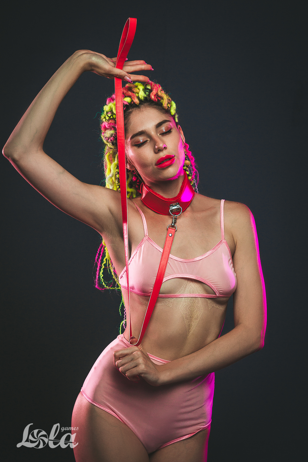 ошейник party hard circus red 1085-02lola в Сочи