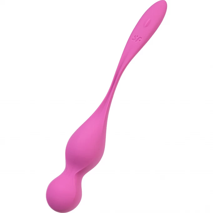 вагинальные шарики с вибрацией satisfyer love birds 1 connect app, розовый, 22,2 см в Сочи