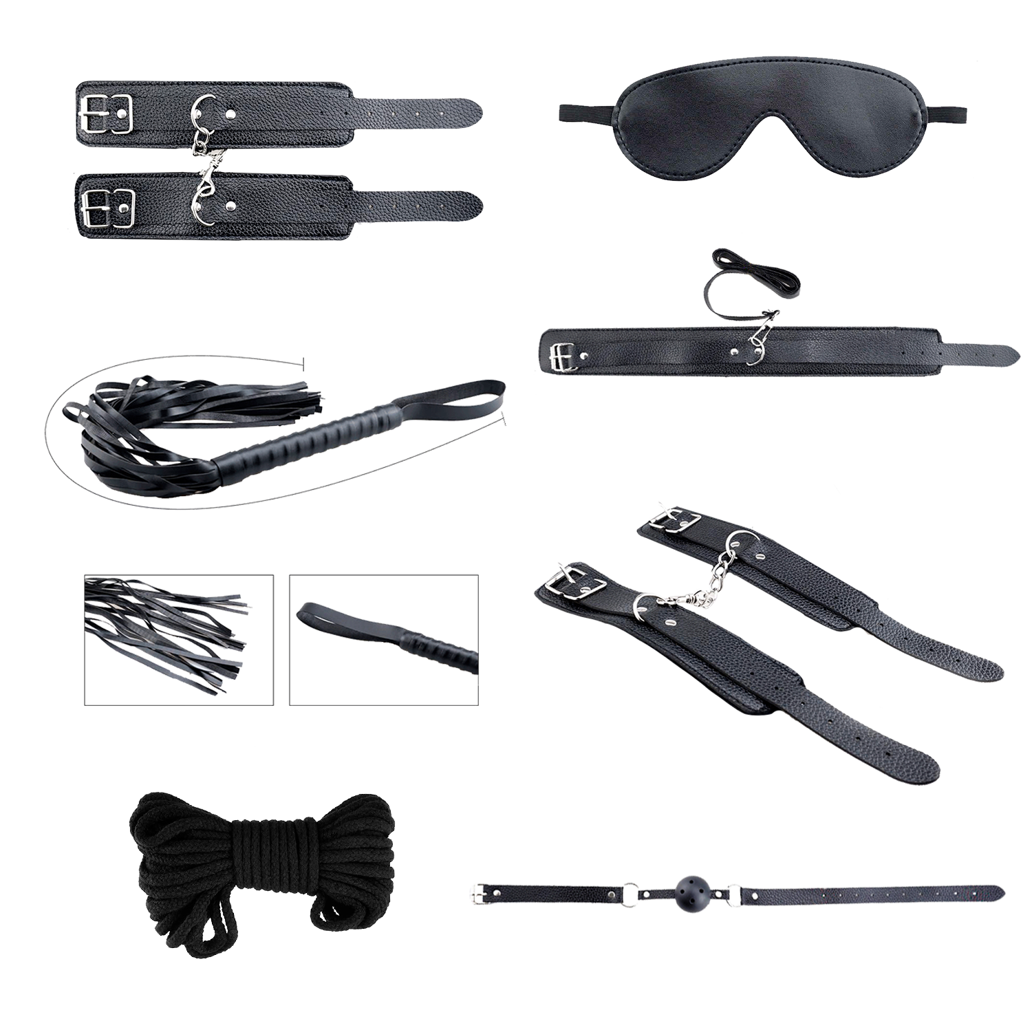 набор аксессуаров secret desires black bdsm kit 33559al в Сочи