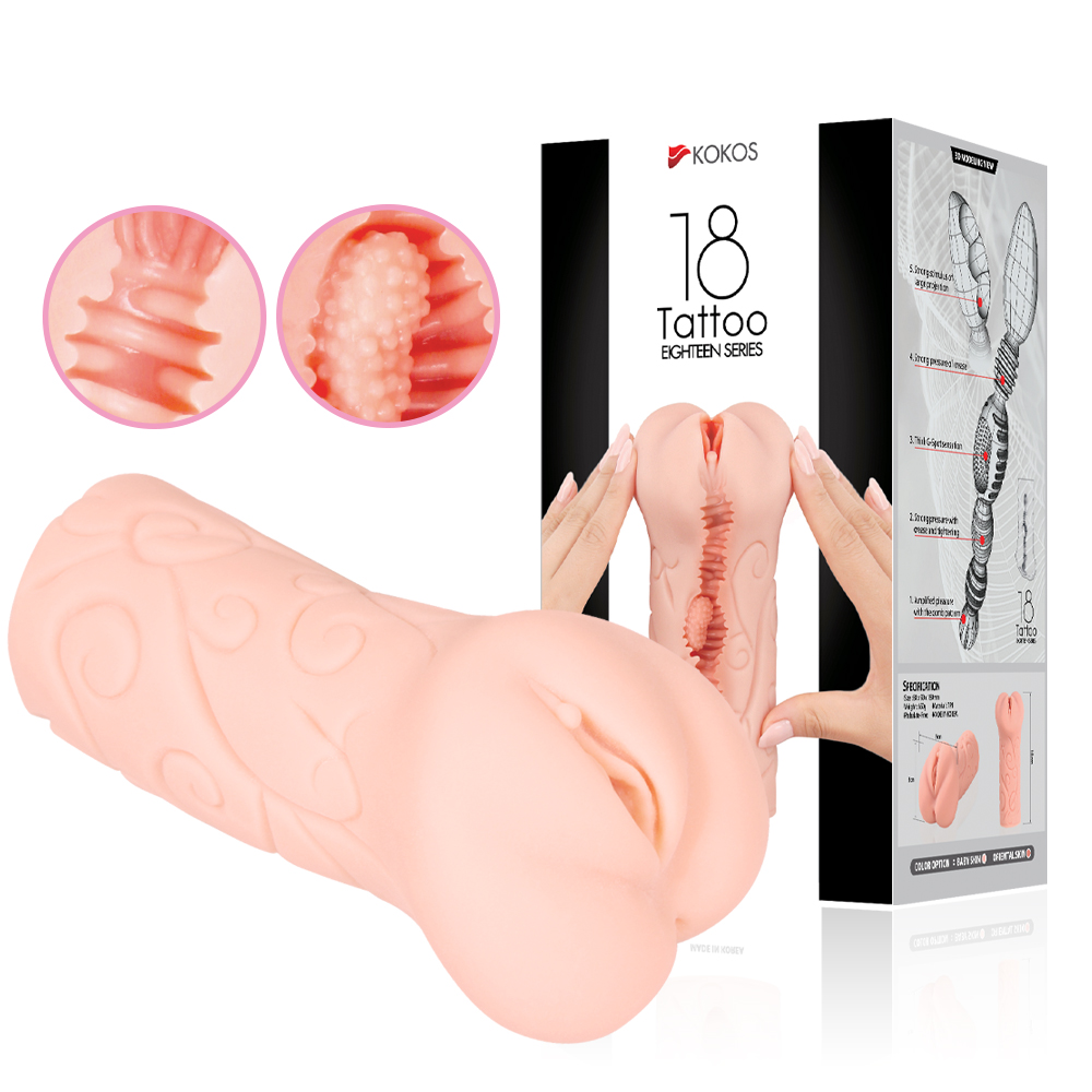мастурбатор tattoo eighteen series телесный kokos m03-001-06 в Сочи