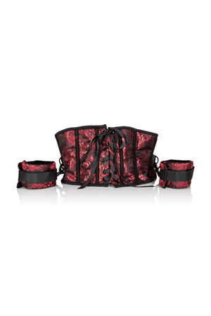 корсет с наручниками scandal corset with cuffs в Сочи