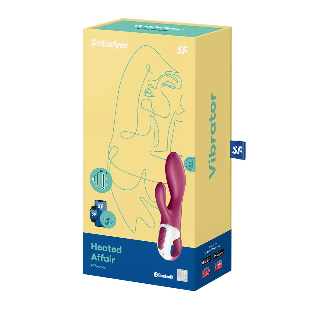 вибромассажер satisfyer heated affair connect app, красный в Сочи
