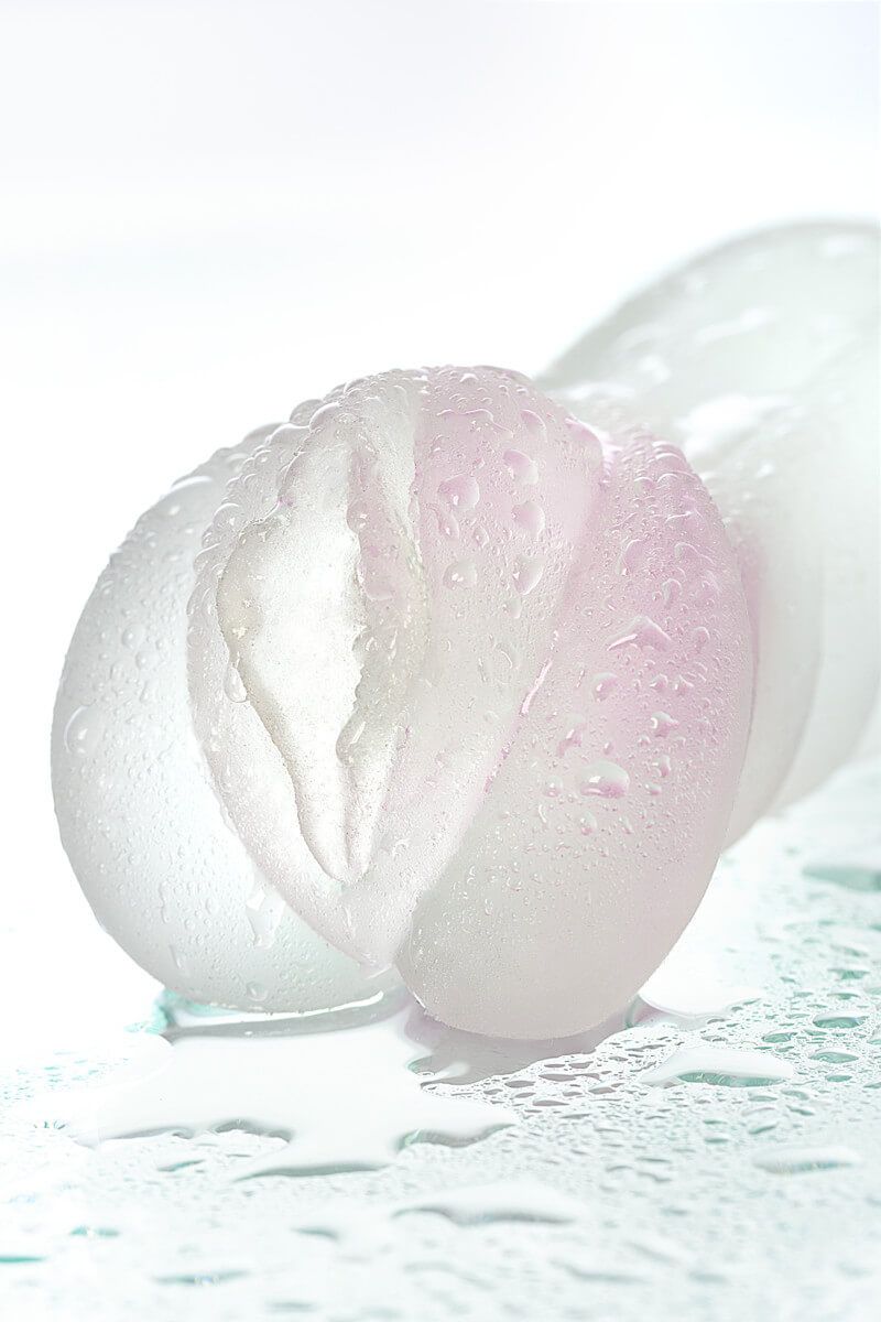 мастурбатор реалистичный toyfa juicy pussy crystal rose, 14 см в Сочи