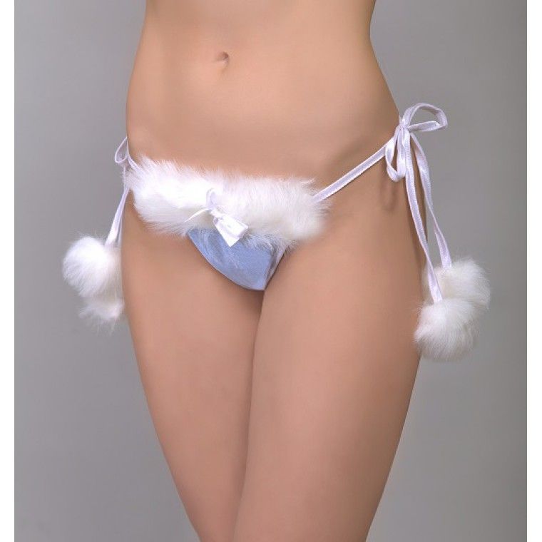 Эротическое трусы flirton xmas голубые в Сочи