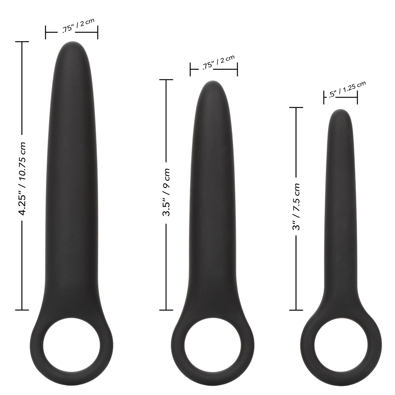 набор из 3 анальных расширителей          boundless dilator trio в Сочи
