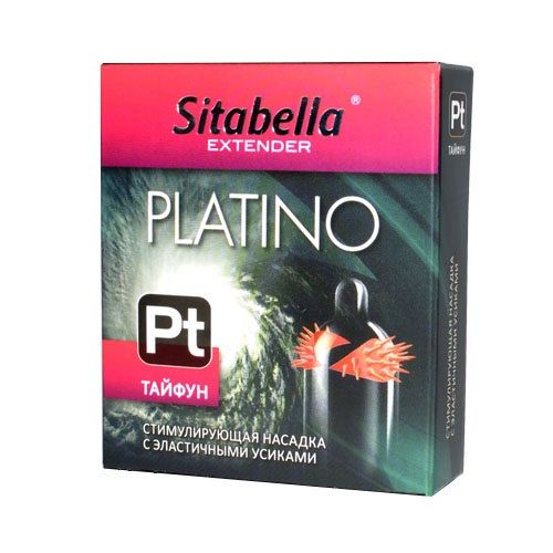 Насадка Sitabella Extender Platino Тайфун, стимулирующая