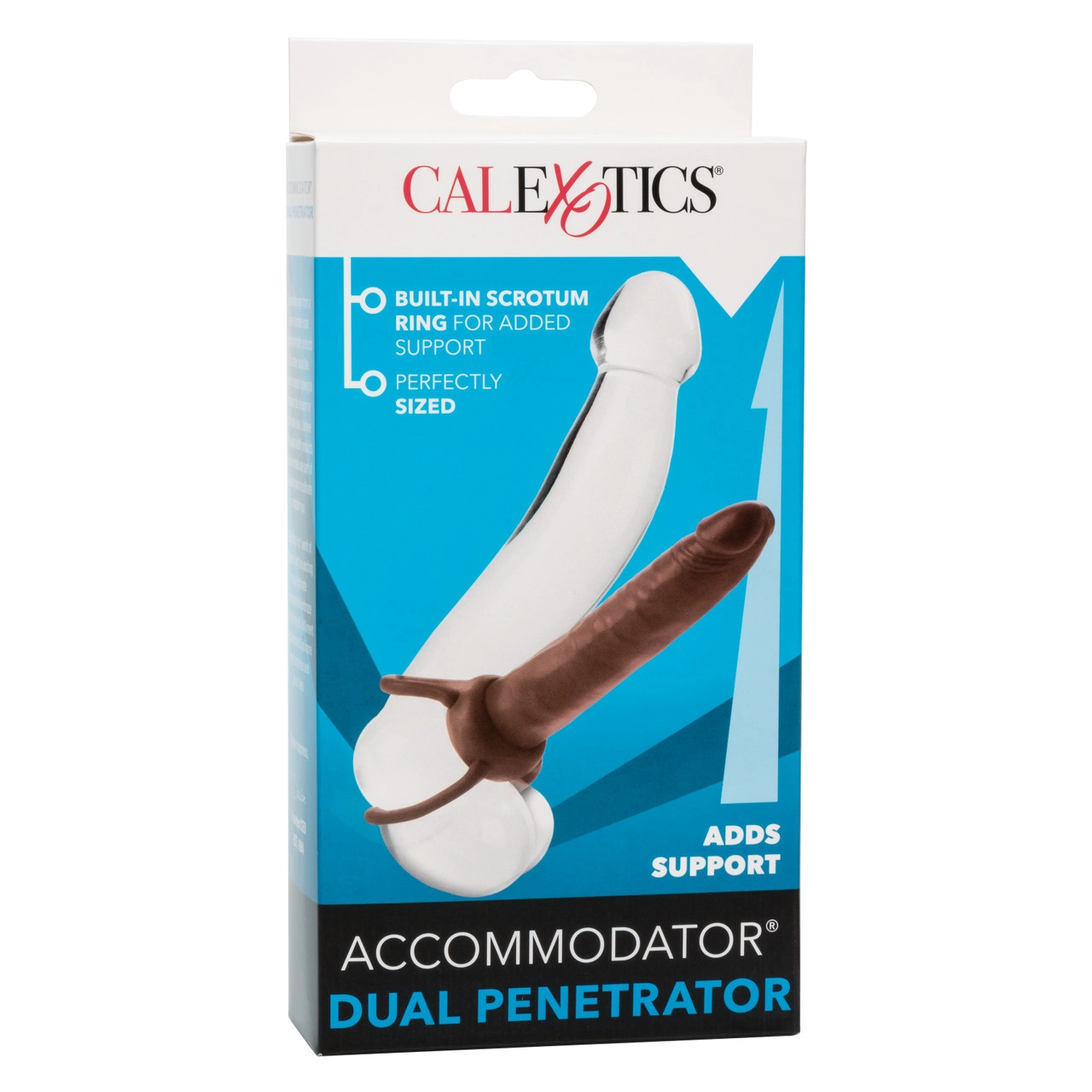 Страпон для двойного проникновения (пенетрейшен) Accommodator Dual Penetrator