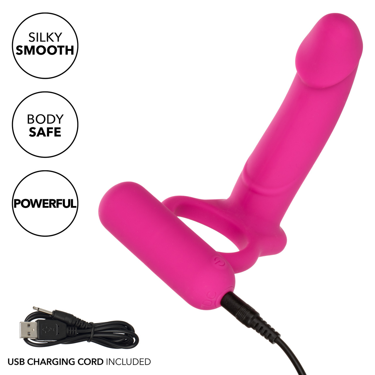 вибромассажер для двойного проникновения rechargeable double diver в Сочи