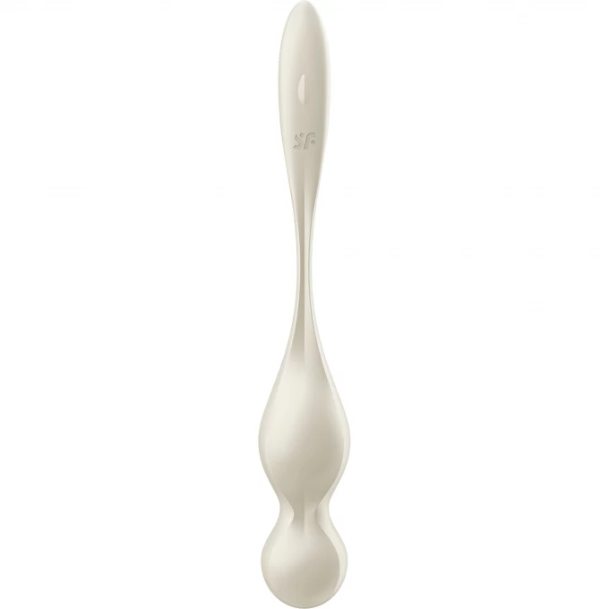 вагинальные шарики с вибрацией satisfyer love birds 1 connect app, белый, 22,2 см в Сочи