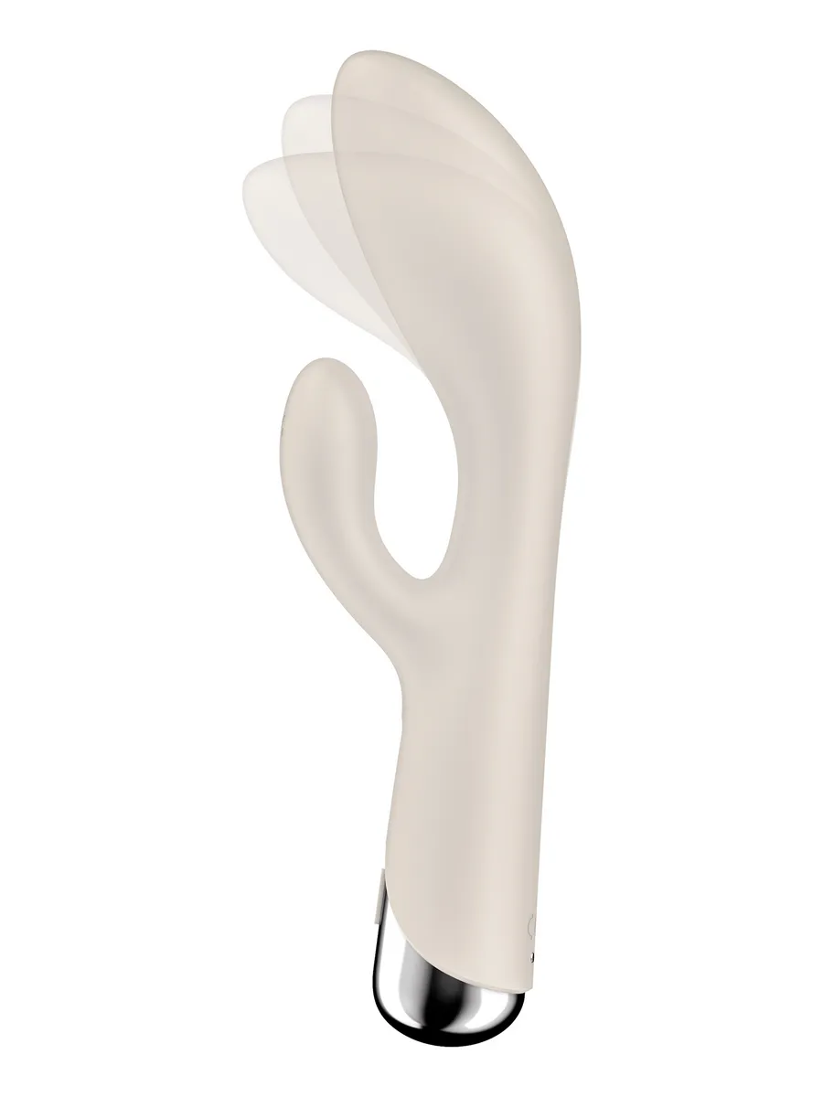 вибратор-кролик с ротацией satisfyer spinning rabbit 1 (белый) в Сочи