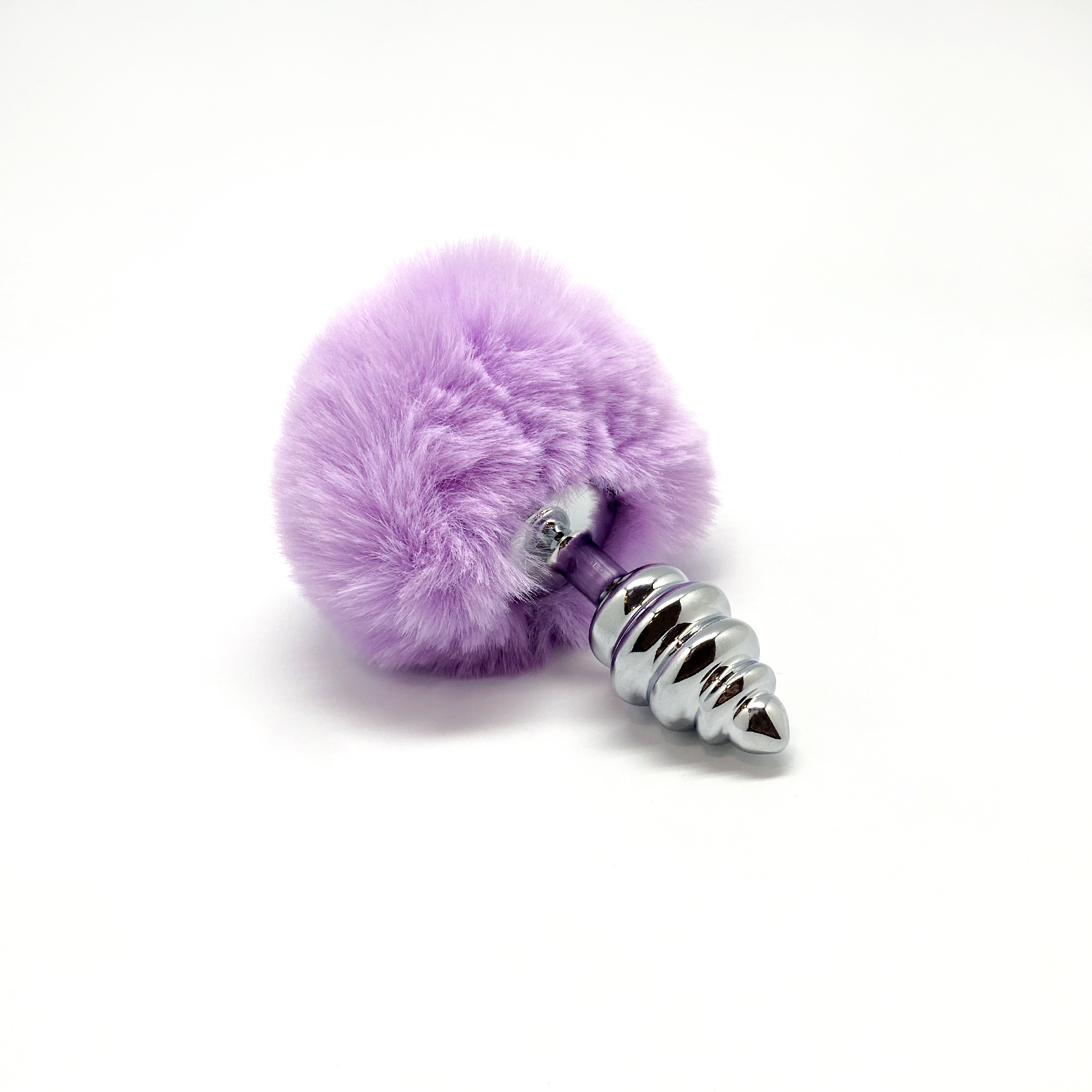 анальная пробка metal anal fluffly twist plug s purple 70390al в Сочи
