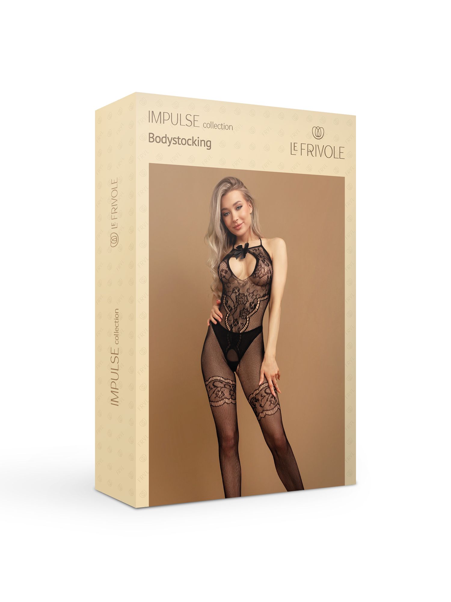 Эротическое черный боди-комбинезон с бантиком и вырезом на груди в Сочи