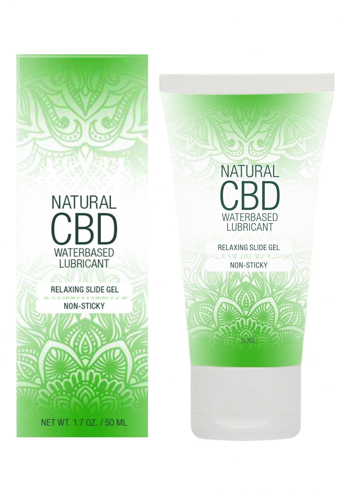 Лубрикант на водной основе Natural CBD, 50 мл