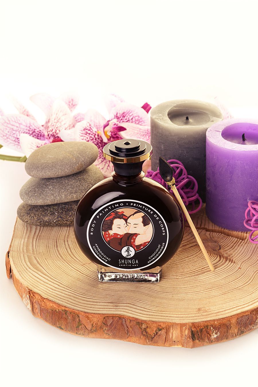 декоративная крем-краска для тела shunga «афродизия. шоколад» (aphrodisiac chocolate), 100 мл в Сочи
