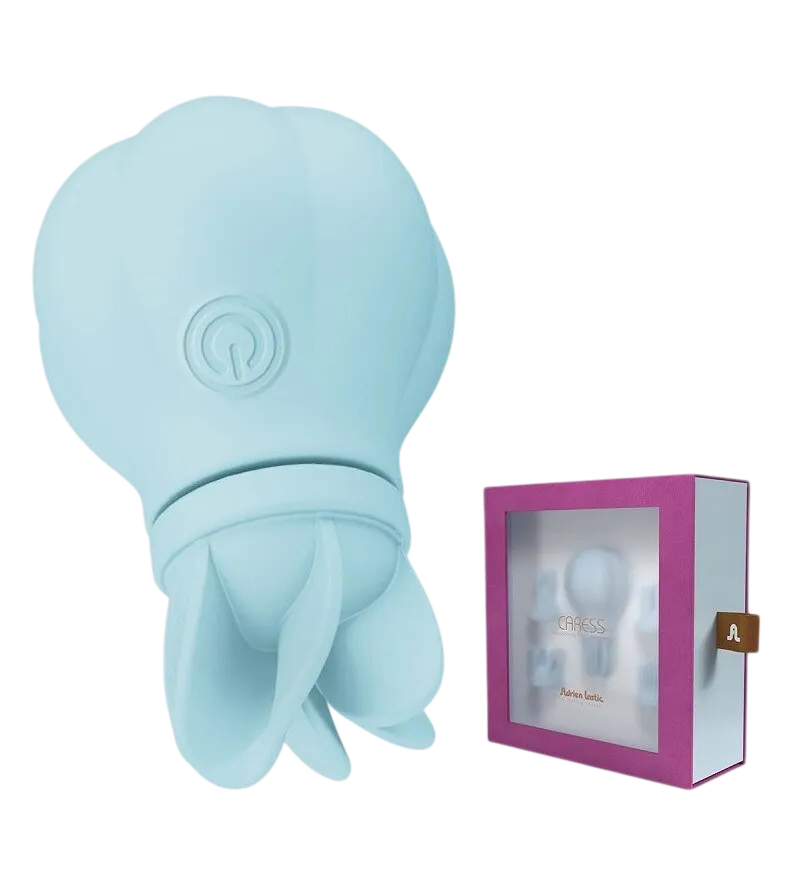 adrien lastic стимулятор клитора и интимных зон тела с 5 насадками caress blue, испания в Сочи