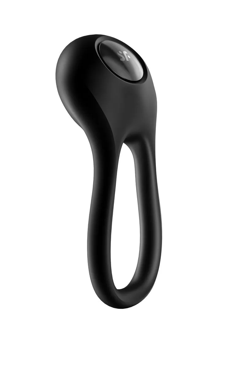 эрекционное кольцо на пенис satisfyer majestic duo, силикон, чёрный в Сочи