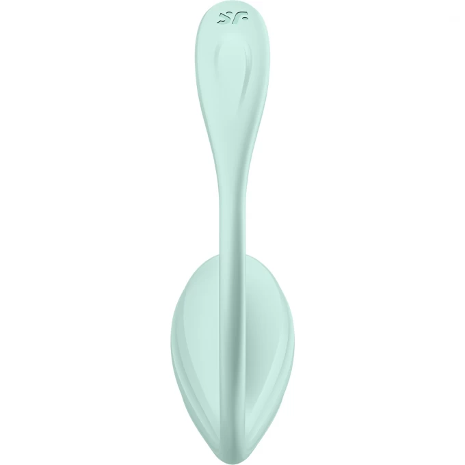 виброяйцо satisfyer smooth petal connect app, мятное, 6,5 см в Сочи