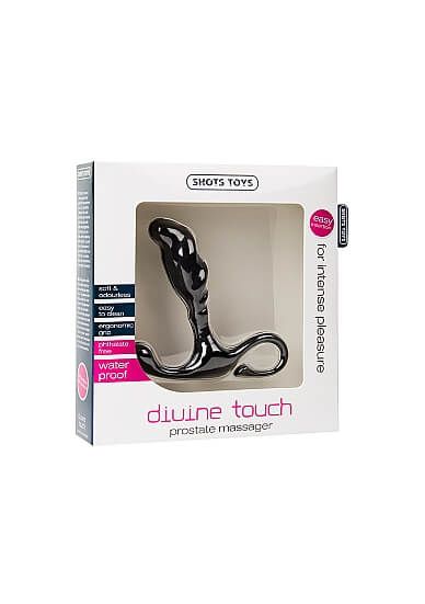 стимулятор простаты shots media divine touch, черный в Сочи