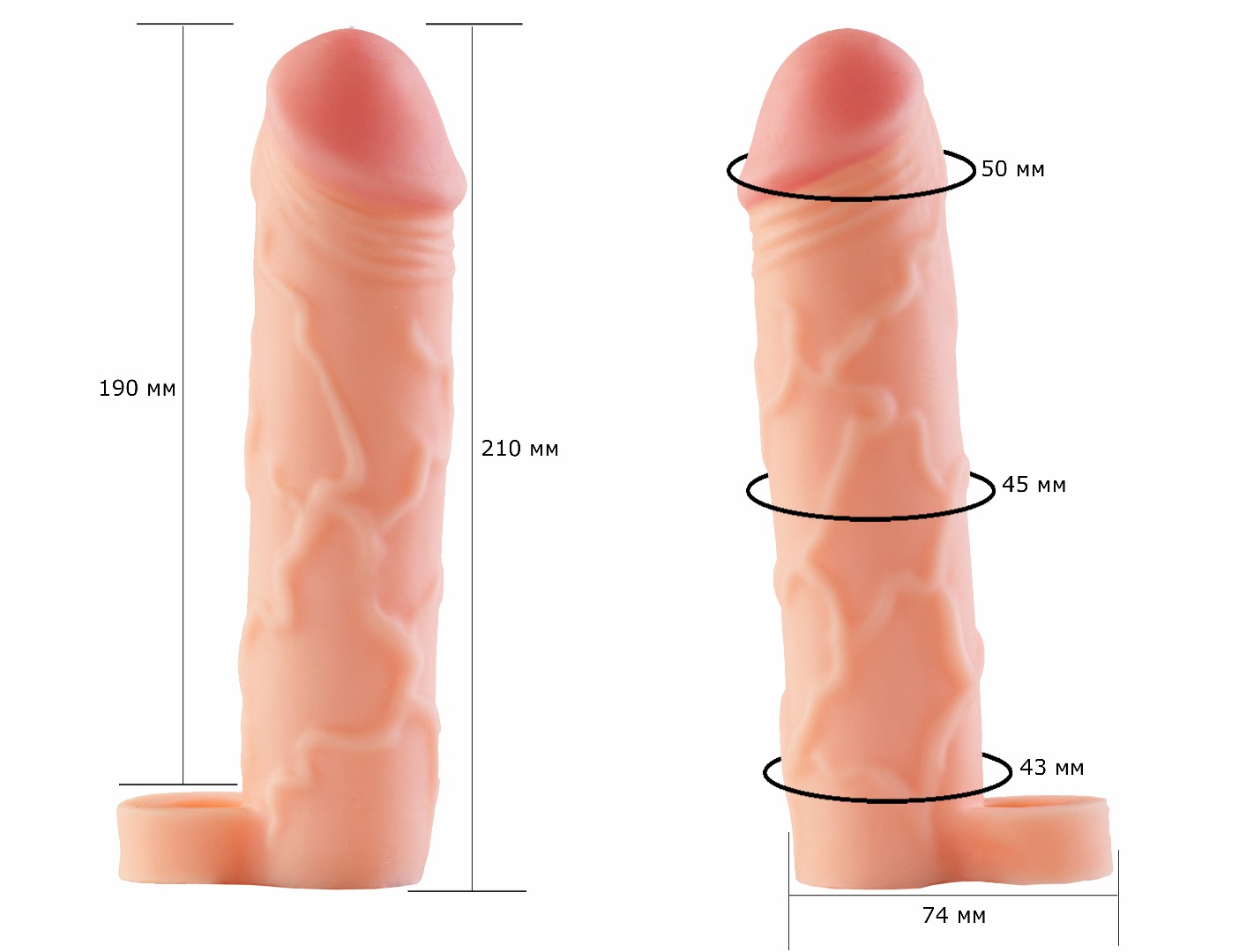 фаллоудлинитель с кольцом cock next 692403ru в Сочи